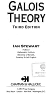 Stewart I.  Galois Theory