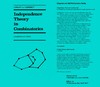 V. Bryant — Independence theory in combinatorics: An introductory account with applications to graphs and transversals (Chapman and Hall mathematics series)