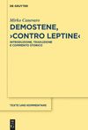 Canevaro M.  Demostene, Contro Leptine