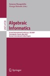 Bozapalidis S., Rahonis G.  Algebraic Informatics