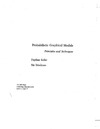 Koller D., Friedman N.  Probabilistic Graphical Models: Principles and Techniques