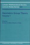 Niblo G., Roller M.  Geometric group theory. Volume 1
