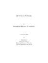 Kardar M.  Statistical physics of particles Solution manual