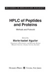 Aguilar M.  HPLC of Peptides and Proteins: Methods and Protocols (Methods in Molecular Biology)