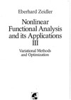 Eberhard Zeidler  Nonlinear Functional Analysis and its Applications