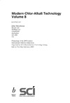 Moorhouse J.  Modern Chlor-Alkali Technology. Volume 8