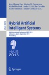 Pan J., Polycarpou M., Wo&#180;zniak M.  Hybrid Artificial Intelligent Systems: 8th International Conference, HAIS 2013, Salamanca, Spain, September 11-13, 2013. Proceedings