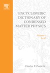 Charles P., JR. Poole  Encyclopedic Dictionary of Condensed Matter Physics