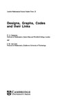 Cameron P.J., van Lint J.H.  Designs, graphs, codes and their links