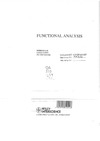 Lax P.  Functional Analysis (Pure and Applied Mathematics: A Wiley-Interscience Series of Texts, Monographs and Tracts)