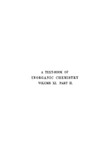 Newton J. (ed.)  A textbook of inorganic chemistry. Volume XI. Part II