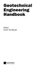 Smoltczyk U.  Handbook of Geotechnical Engineering Practice