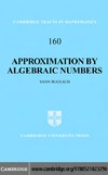 Bugeaud Y.  Approximation by algebraic numbers