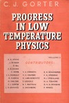 Gorter C.  Progress in Low Temperature Physics, Volume 2