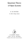 E.B. Davies  Quantum Theory of Open Systems