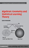Watanabe S.  Algebraic geometry and statistical learning theory