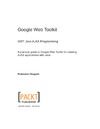 Chaganti P.  Google Web Toolkit GWT Java AJAX Programming: A step-by-step to Google Web Toolkit for creating Ajax applications fast