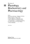 Jung R.  Reviews of Physiology, Biochemistry and Pharmacology, Volume 88