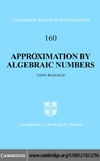 Bugeaud Y.  Approximation by algebraic numbers