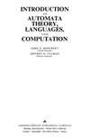 Hopcroft J.E., Ullman J.D. — Introduction to automata theory, languages, and computation