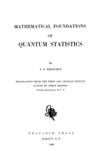 Khinchin A.  Mathematical Foundations of Quantum Statistics