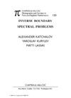 Kachalov A., Kurylev Y., Lassas M.  Inverse Boundary Spectral Problems