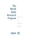 Bank W.  The World Bank Research Program 2004: Abstracts of Current Studies (World Bank Research Publication)