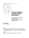 Blandino J.R., Lawrence, Neebel D.J.  A Survey of Modern Computer-Based Experiments