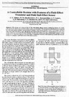  ..  A Controllable Resistor with Features of a Field-Effect Transistor and Field Hall-Effect Sensor. Authors: A.G.Akimov, M.Yu.Barabanenkov, M.L.Baranochnikov, A.V.Leonov, A.D.Mokrushin, and N.M.Omel'yanovskaya