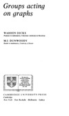 Dicks W., Dunwoody M.  Groups Acting on Graphs (Cambridge Studies in Advanced Mathematics)