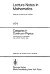F. William Lawvere, Stephen H. Schanuel  Categories in  Continuum Physics