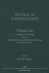 Abelson J., Simon M., Phillips M.  Antisense Technology, Part A, General Methods, Methods of Delivery, and RNA Studies, Volume 313 (Methods in Enzymology)