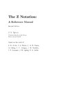 Spivey J.M.  The Z Notation: A Reference Manual