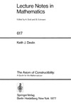 Devlin K.  The axiom of constructibility: guide for mathematician