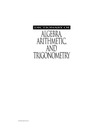 Krantz S.  Dictionary of Algebra, Arithmetic, and Trigonometry