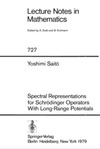 Yoshimi Saito  Spectral Representations  for Schrodinger Operators  With Long-Range Potentials