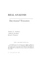Bruckner A.M., Bruckner J.  Real Analysis