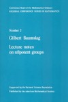 Baumslag G.  Lecture notes on nilpotent groups