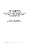 STEVEN WEINBERG  GRAVITATION  AND COSMOLOGY:  PRINCIPLES AND APPLICATIONS  OF THE GENERAL THEORY  OF RELATIVITY