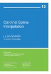 Schoenberg I.  Cardinal spline interpolation