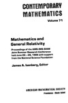 Isenberg J.  Mathematics and General Relativity