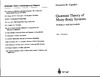 Zagoskin A.  Quantum Theory of Many-Body Systems : Techniques and Applications (Graduate Texts in Contemporary Physics)