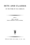 Muller G.  Sets and Classes: On the Work by Paul Bernays