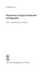 Krauss G.  Biochemistry of Signal Transduction and Regulation