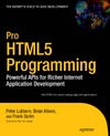 Lubbers P., Albers B., Salim F.  Pro HTML5 Programming: Powerful APIs for Richer Internet Application Development