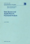 Cooper J.B.  Saks spaces and applications to functional analysis