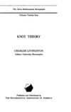 Livingston C.  Knot Theory (Mathematical Association of America Textbooks)