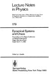 Garrido L.  Dynamical Systems and Chaos: Proceedings of the Sitges Conference on Statistical Mechanics, Sitges, Barcelonaspain, September 5-11, 1982 (Lecture Notes in Physics)