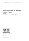 James G.  Representations of General Linear Groups (London Mathematical Society Lecture Note Series)