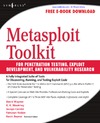 Maynor D.  Metasploit Toolkit [computer security